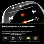 S09 Wireless Earbuds with Full Color Touch Screen Charging Case Noise Cancellation Bluetooth-compatible Headphones
