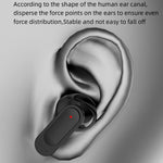 MAX60 Wireless Bluetooth-Compatible Earbuds Heavy Bass Active Noise Cancellation CVC Earphones