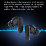 MAX60 Wireless Bluetooth-Compatible Earbuds Heavy Bass Active Noise Cancellation CVC Earphones