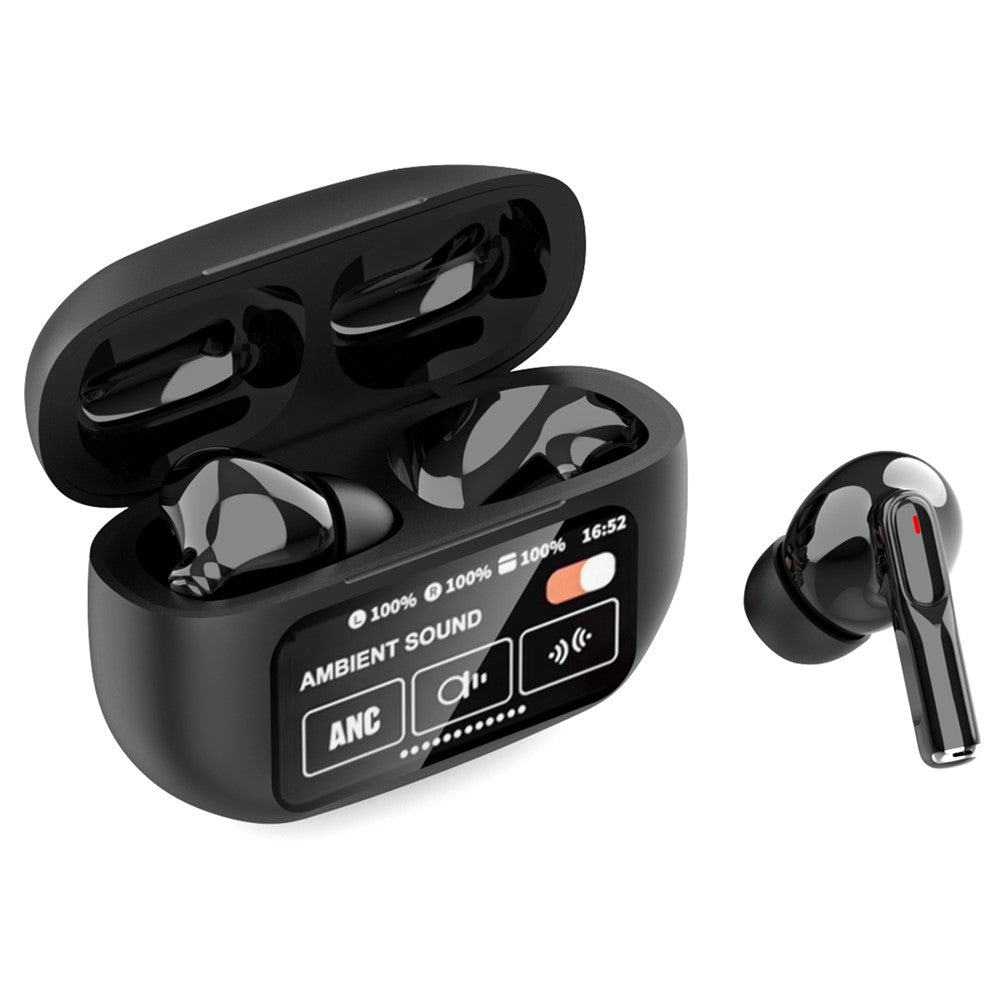 A9 Plus ANC ENC Noise Cancelling Bluetooth-Compatible Earphones Waterproof Wireless Headset