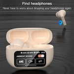 A9 Plus ANC ENC Noise Cancelling Bluetooth-Compatible Earphones Waterproof Wireless Headset