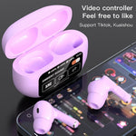 A9 Plus ANC ENC Noise Cancelling Bluetooth-Compatible Earphones Waterproof Wireless Headset