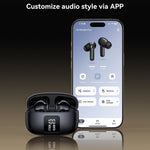 JOYROOM JR-FN3 Wireless Bluetooth-Compatible Earphones ANC Active Noise Cancelling Smart APP Control Headset