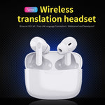 Y113 Smart Voice Translation Earbuds Multi Language Real Time Interpreter In Ear Bluetooth-Compatible Earphones