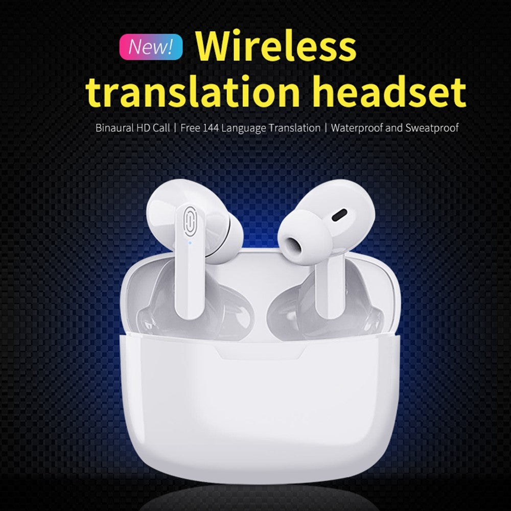 Y113 Smart Voice Translation Earbuds Multi Language Real Time Interpreter In Ear Bluetooth-Compatible Earphones