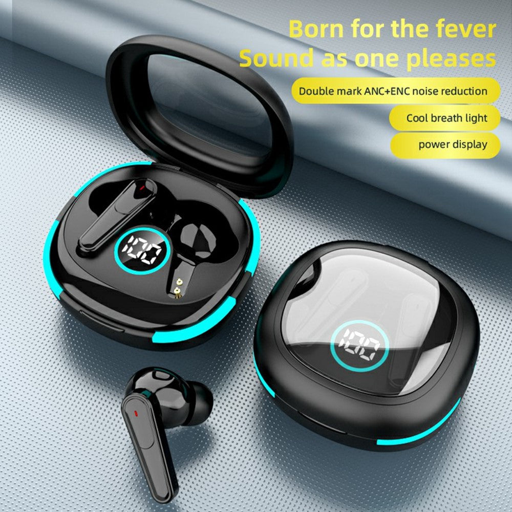 TWS-PLUS 50 Noise Reduction Bluetooth-compatible Earbuds Touch Control In Ear Sports Headphones