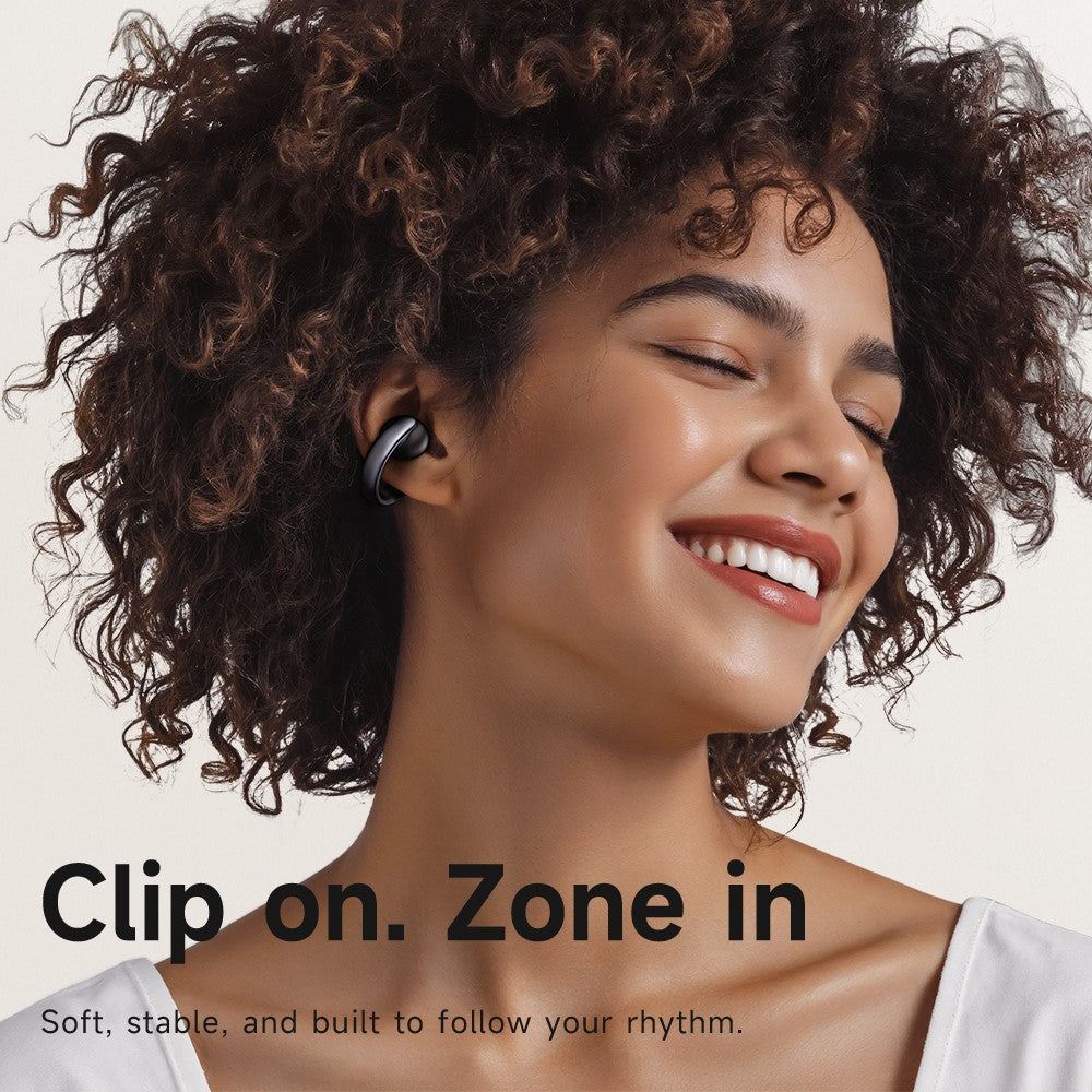 MCDODO HP-816 Clip-On C-formede In-Ear Hovedtelefoner Bluetooth-kompatible Åbne Høretelefoner med LED Batteridisplay