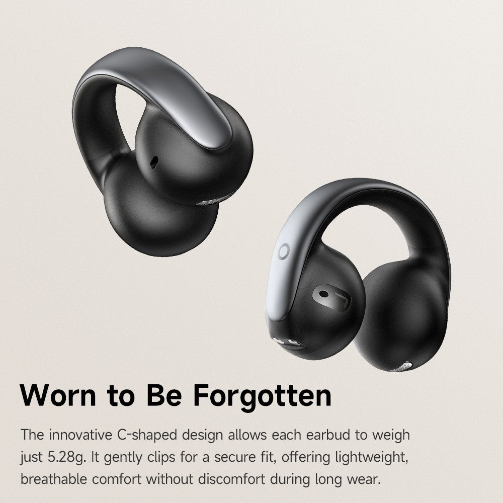 MCDODO HP-816 Clip-On C-formede In-Ear Hovedtelefoner Bluetooth-kompatible Åbne Høretelefoner med LED Batteridisplay