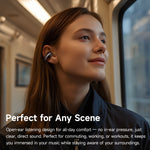 MCDODO HP-816 Clip-On C-formede In-Ear Hovedtelefoner Bluetooth-kompatible Åbne Høretelefoner med LED Batteridisplay
