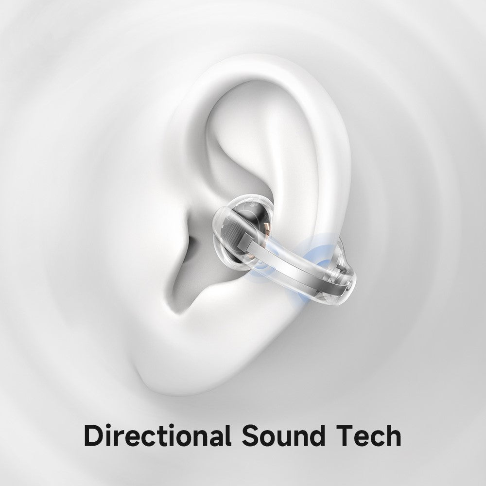 MCDODO HP-816 Clip-On C-formede In-Ear Hovedtelefoner Bluetooth-kompatible Åbne Høretelefoner med LED Batteridisplay