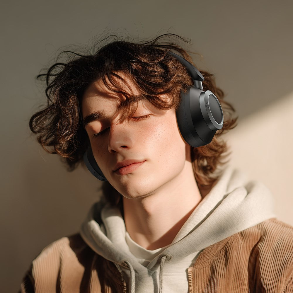 MCDODO HP-582 T03 Series Bluetooth-Compatible Headphone Over-Ear ANC Noise Cancelling Headset