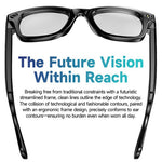 W610 Heycyan App Smart Glasses Photo Video Recording AI Translation 8MP Camera WiFi Bluetooth-Compatible Glasses