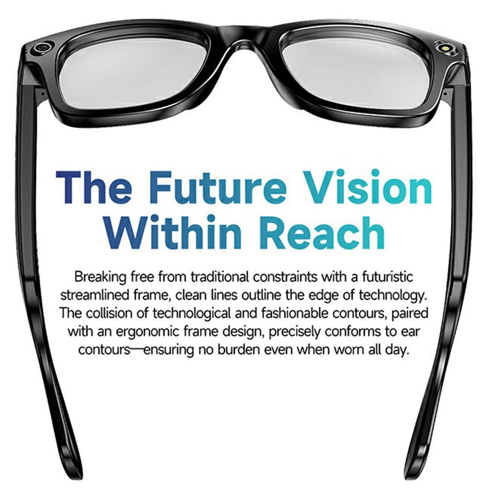 W610 Heycyan App Smart Glasses Photo Video Recording AI Translation 8MP Camera WiFi Bluetooth-Compatible Glasses