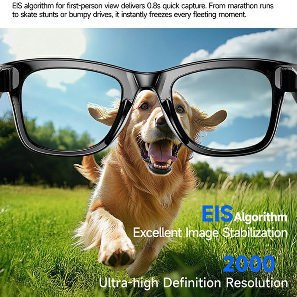 W610 Heycyan App Smart Glasses Photo Video Recording AI Translation 8MP Camera WiFi Bluetooth-Compatible Glasses