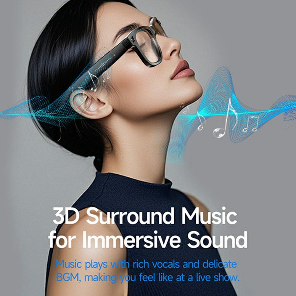 W610 Heycyan App Smart Glasses Photo Video Recording AI Translation 8MP Camera WiFi Bluetooth-Compatible Glasses