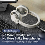 LC6200 Bluetooth-Compatible Foldable Headphone Open-Ear Wireless ENC Noise Cancelling Headset