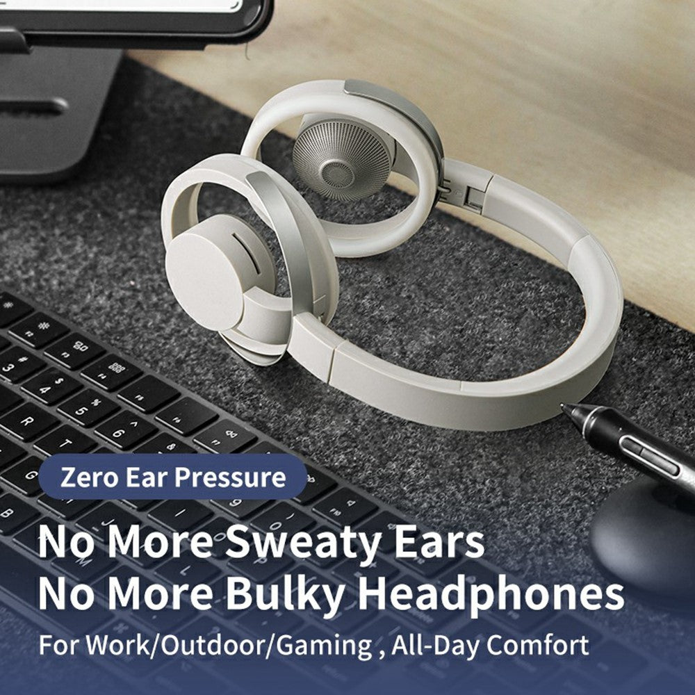 LC6200 Bluetooth-Compatible Foldable Headphone Open-Ear Wireless ENC Noise Cancelling Headset