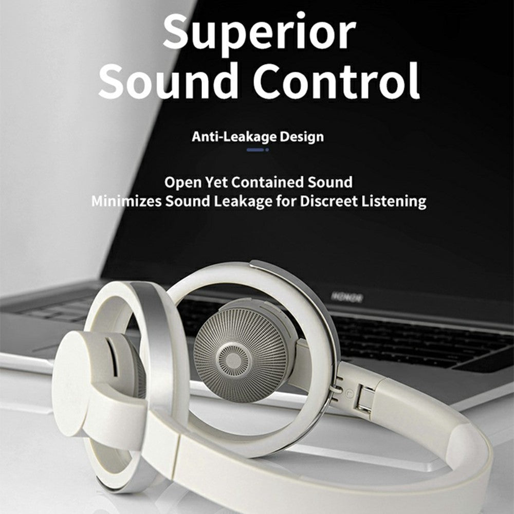 LC6200 Bluetooth-Compatible Foldable Headphone Open-Ear Wireless ENC Noise Cancelling Headset