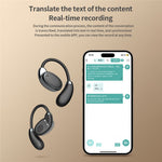 V13 AI Translation Headset Multi Languages Real Time Interpretation Bluetooth-Compatible Earphones