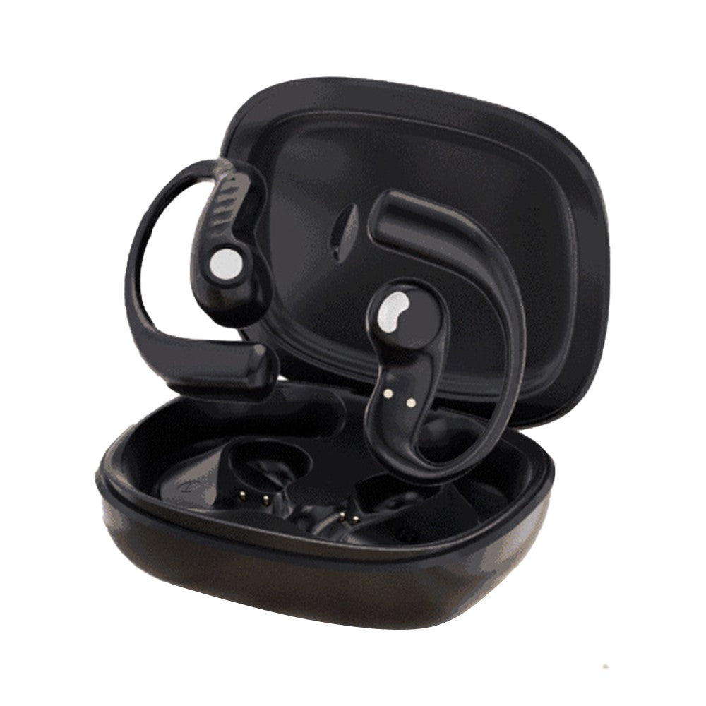 LX90 Sports-øretelefoner med ørekrogdesign, touch-kontrol, TWS Bluetooth-kompatible trådløse in-ear-hovedtelefoner