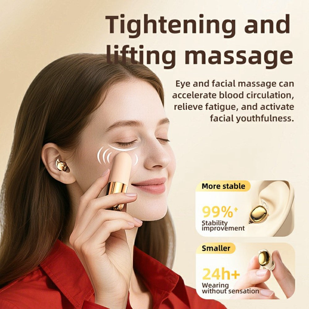 S13 Wireless Earbuds Sleep Aid Headset with Massage Function Vibration Mode Noise Cancelling for Relaxation / Stress Relief