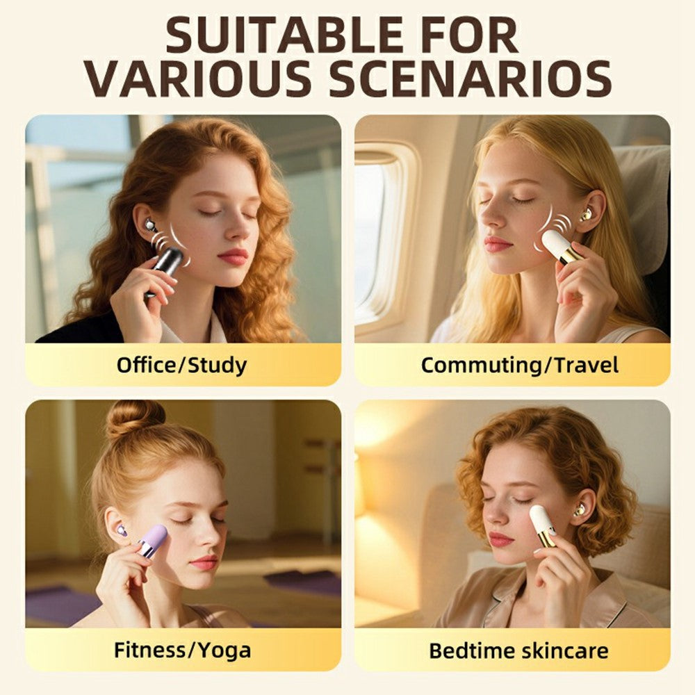 S13 Wireless Earbuds Sleep Aid Headset with Massage Function Vibration Mode Noise Cancelling for Relaxation / Stress Relief