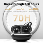 M88 Ear Clip Wireless Bluetooth-Compatible Headset Stereo Sound IPX4 Sweatproof Sports Earphones