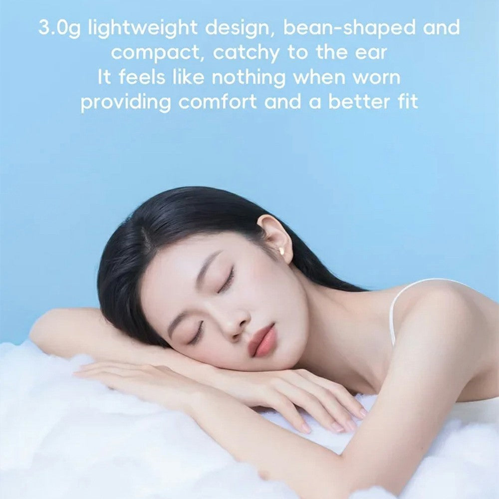MY001 Sleep TWS Bluetooth-Compatible Earbuds In-Ear Music Earphones with Digital Display Charging Case