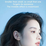 MY001 Sleep TWS Bluetooth-Compatible Earbuds In-Ear Music Earphones with Digital Display Charging Case