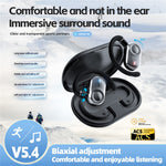 BT 5.4 AI Smart Translator Earbuds Open Ear Design Flervinklet justerbar sprogoversættelse