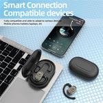 BT 5.4 AI Smart Translator Earbuds Open Ear Design Flervinklet justerbar sprogoversættelse