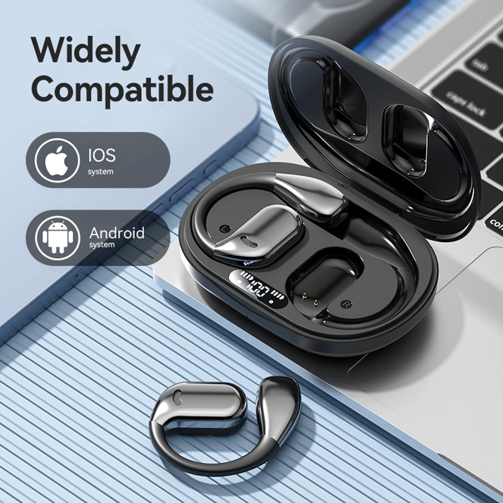 Open Ear Wireless Sport Headphones Noise Reduction Ear Hook Bluetooth-compatible Earphones