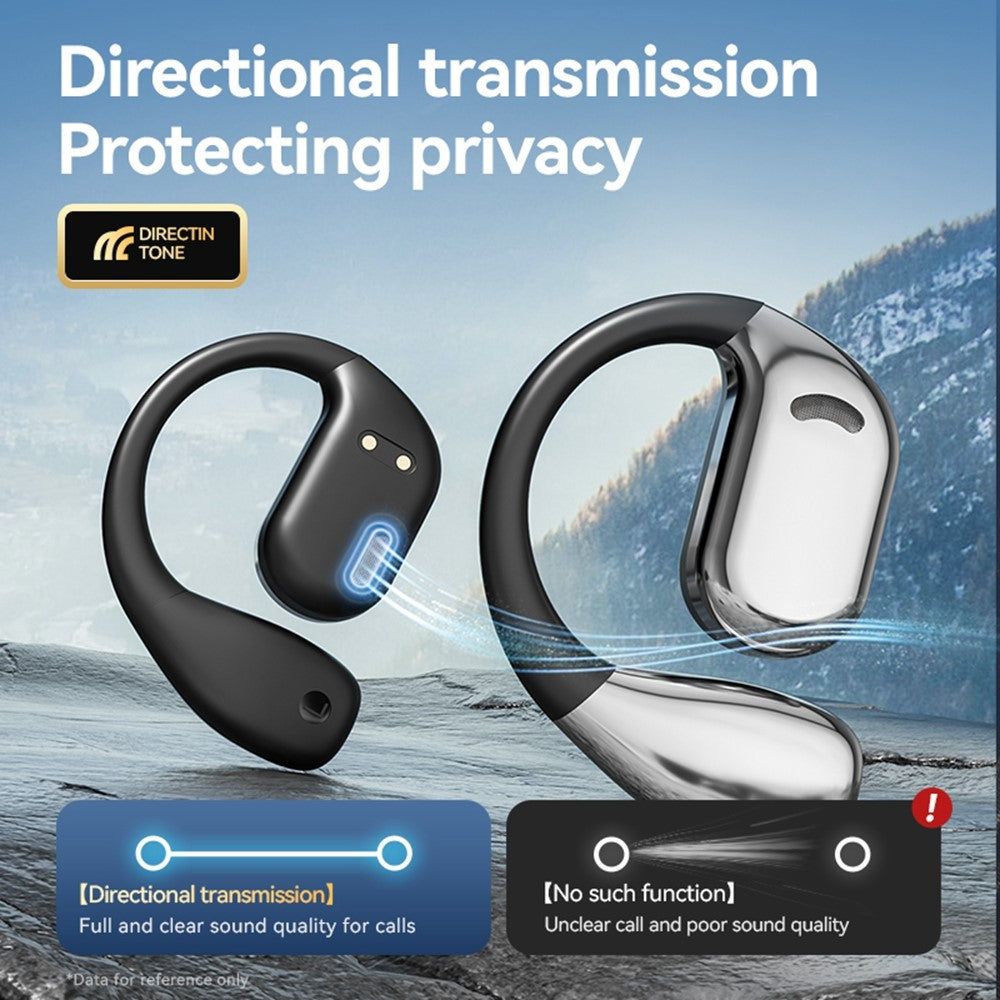 Open Ear Wireless Sport Headphones Noise Reduction Ear Hook Bluetooth-compatible Earphones