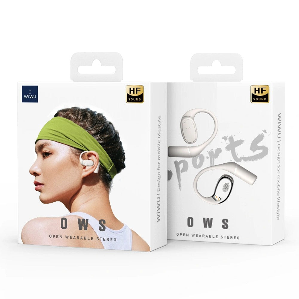 WIWU O300 OWS Bone Conduction Bluetooth-kompatible hovedtelefoner Stereo Sportshøretelefoner