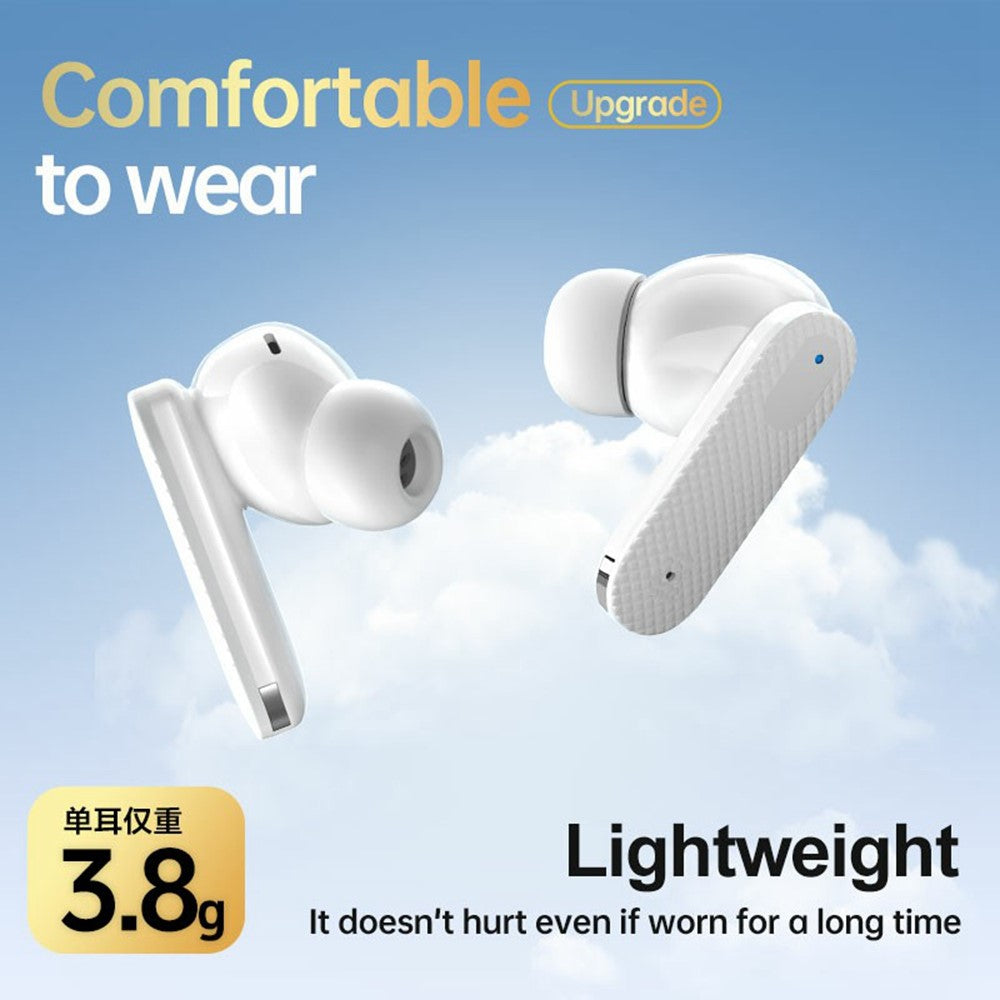 FINEBLUE Wireless Stereo TWS Earphones Dual Mic ANC Noise Cancellation Bluetooth-Compatible Headsets