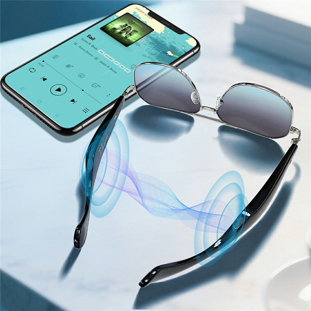 GY100 AI Translation Wireless Eyeglasses Touch Control HD Audio Bluetooth-compatible Smart Glasses