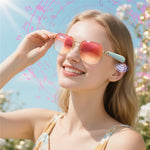 GY200 Bluetooth-kompatible musik-, opkalds- og AI-oversættelses-smartbriller, UV-beskyttende solbriller til udendørs brug