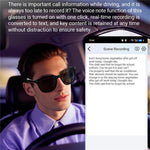 GY500 Touch Control AI Translation Smart Glasses Anti UV Sunglasses Bluetooth-compatible Headset Eyeglasses