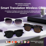 GY500 Touch Control AI Translation Smart Glasses Anti UV Sunglasses Bluetooth-compatible Headset Eyeglasses
