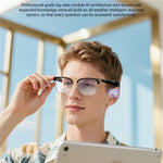 GY600 AI oversættelse smarte briller Bluetooth-kompatibelt trådløst headset anti-blåt lys briller