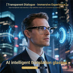 F20 AI Translation Wireless Headset Smart Eyewear Bluetooth-compatible Music Calls Intelligent Glasses