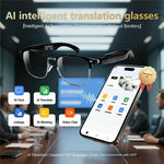 F20 AI Translation Wireless Headset Smart Eyewear Bluetooth-compatible Music Calls Intelligent Glasses