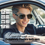 GS02 Polarized Lens Aviator Glasses AI Translation Smart Eyewear Bluetooth-compatible Music Eyeglasses