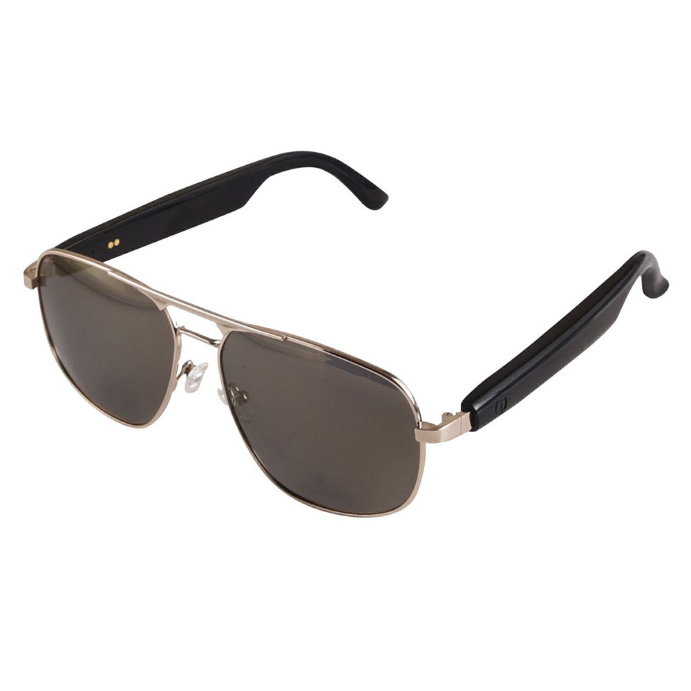 GS02 Polarized Lens Aviator Glasses AI Translation Smart Eyewear Bluetooth-compatible Music Eyeglasses