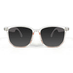 GS03 AI Translation Bluetooth-compatible Glasses Transparent Frame Smart Eyewear for Music Calls