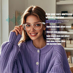 GS03 AI Translation Bluetooth-compatible Glasses Transparent Frame Smart Eyewear for Music Calls