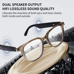 GS07 UV400 Photochromic Lens Bluetooth-compatible Music Call Glasses AI Translation Smart Eyewear