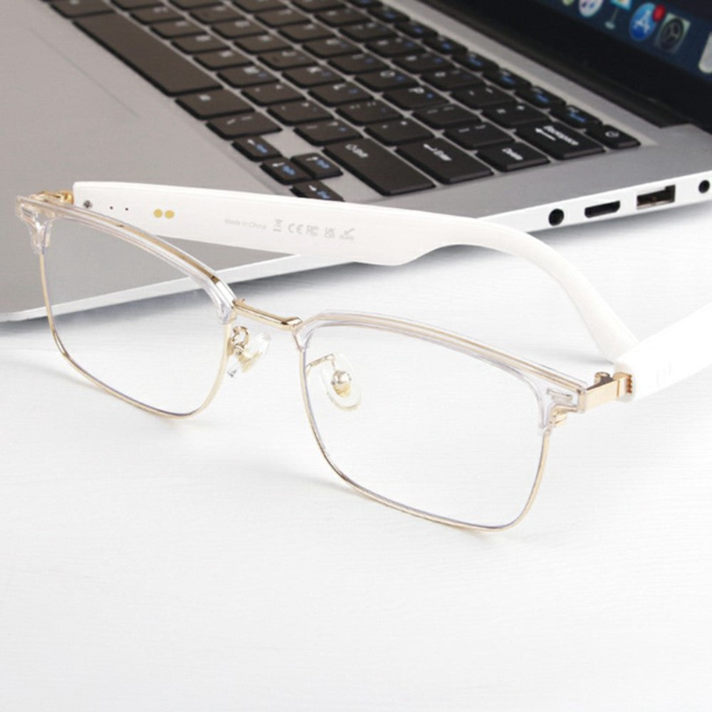 GS13 Photochromic Lens Smart Eyewear AI Translation Wireless Headset Bluetooth-compatible Glasses