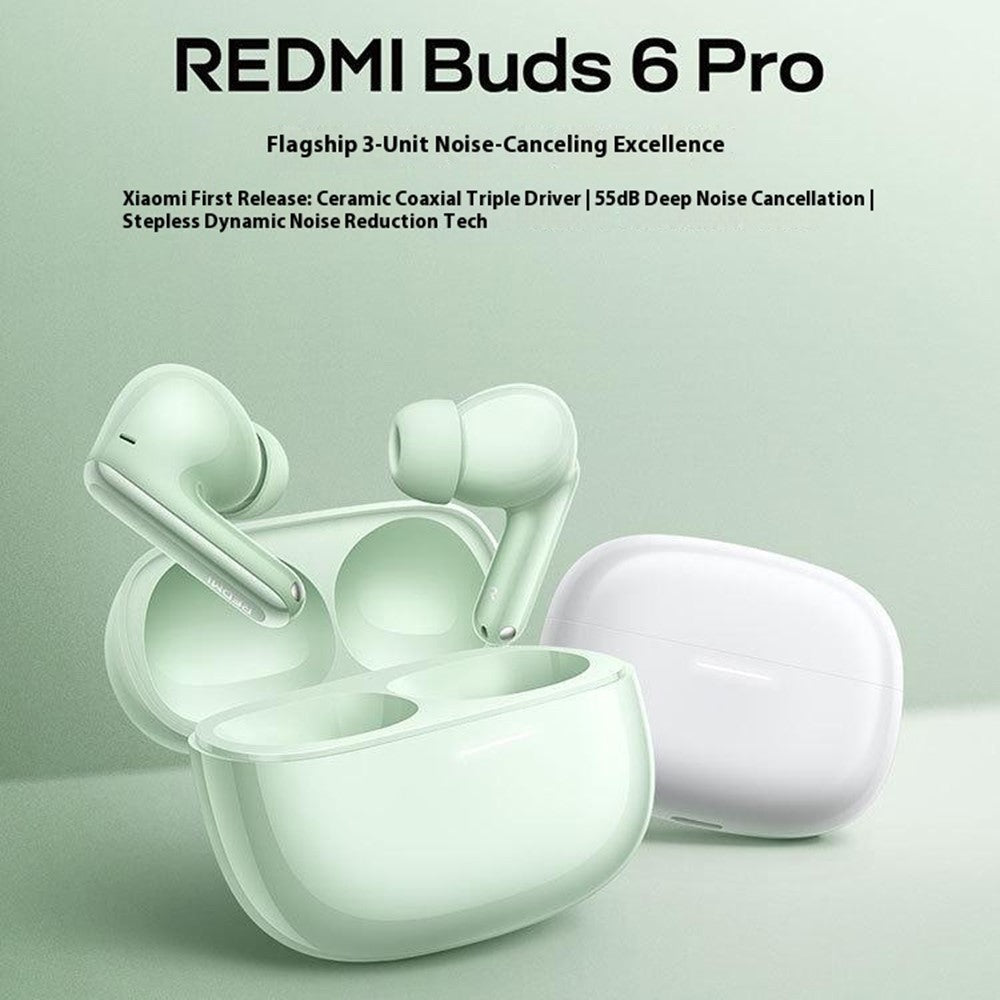XIAOMI Redmi Buds 6 Pro In Ear Headphones Noise Cancellation TWS Bluetooth-compatible Earbuds (Chinese Version)