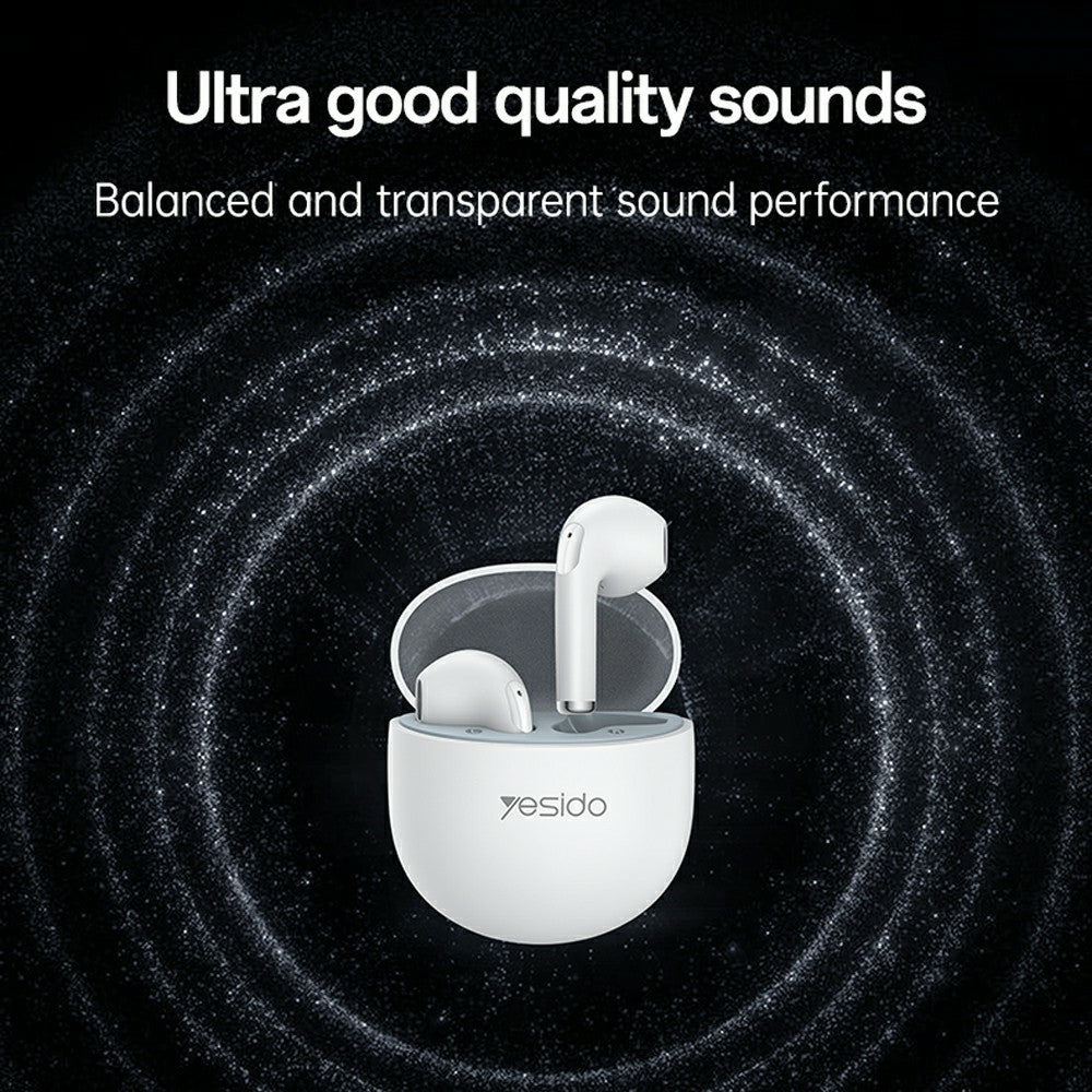 YESIDO TWS35 Semi In Ear Bluetooth-compatible Earbuds TWS Stereo Wireless Headphones